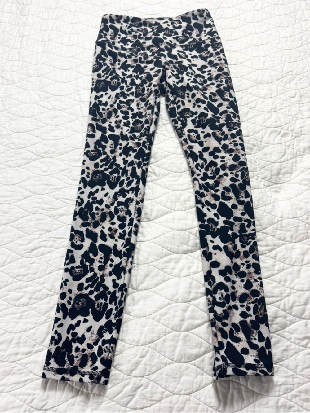 Balance Collection Leopard Animal Print Leggings S Yoga Activewear Cheetah Chic